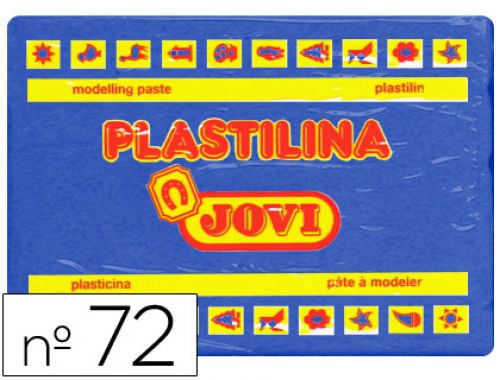 Plasticina jovi 72 350 gr azul escuro , Jovi , 22160 , 8412027007351